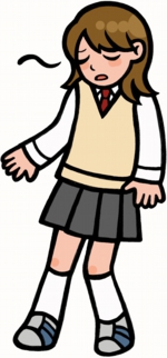 立ちくらみのイラスト