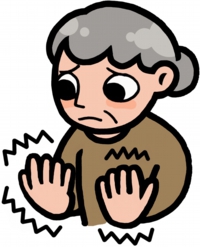 痺れのイラスト