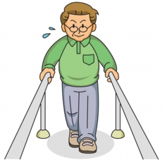 麻痺のイラスト