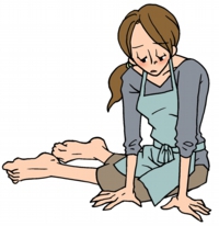 疲労感のイラスト１