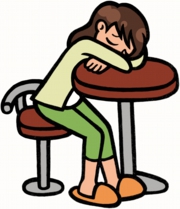 疲労感のイラスト２