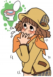 頻尿のイラスト１