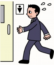 頻尿のイラスト２